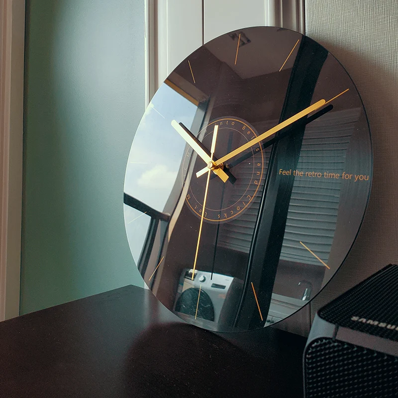 Luxury Watch Wall Clock - 装飾用のサイレント壁掛け時計,家庭用時計付きの高級時計,モダンな大きな壁,ギフト,イヴェサラティ