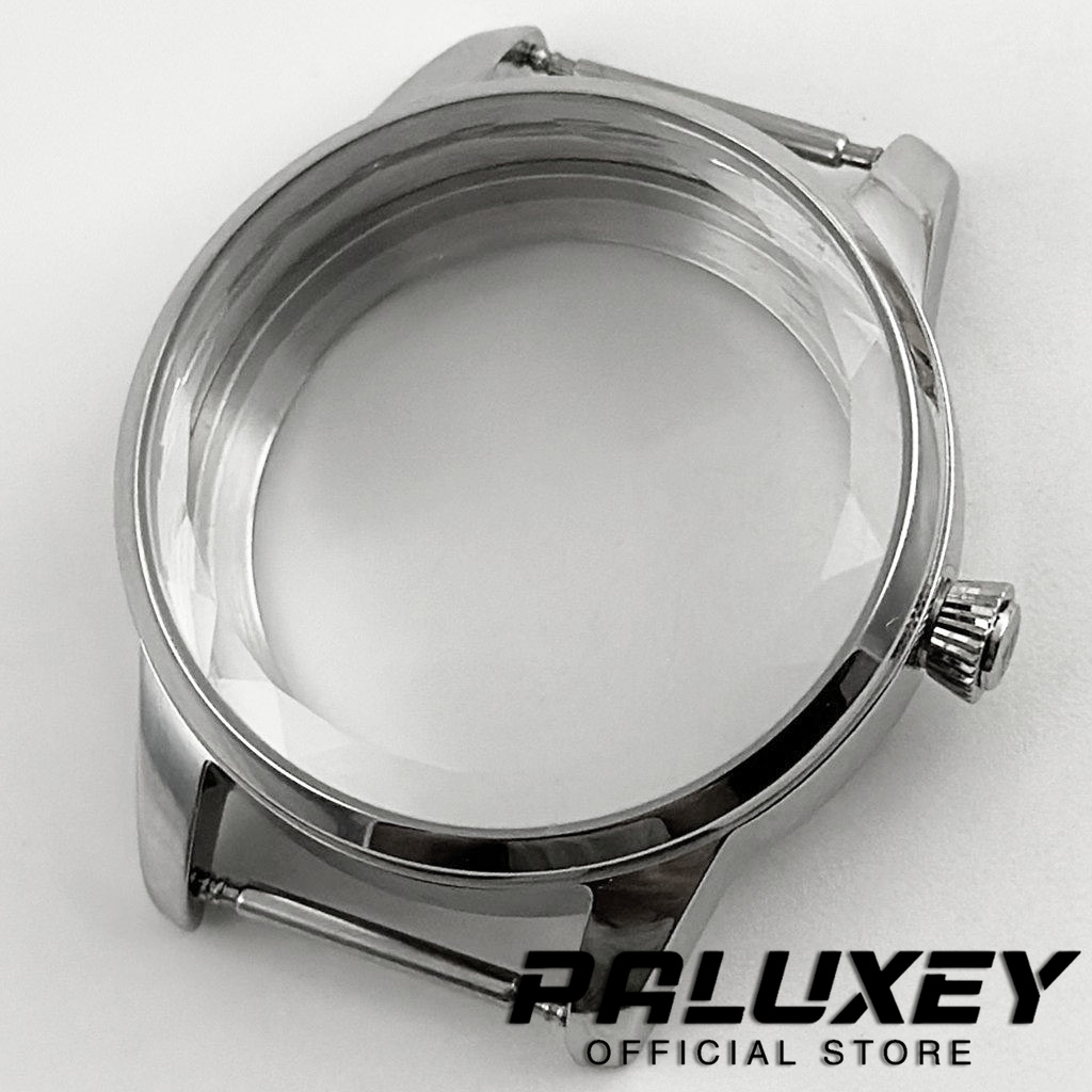 Bronze Case Watch - 新型カクテル33MMダイヤモンドエッジガラスレディースカクテルケースステンレス腕時計ケースNH35 NH36 NH38ムーブメント対応