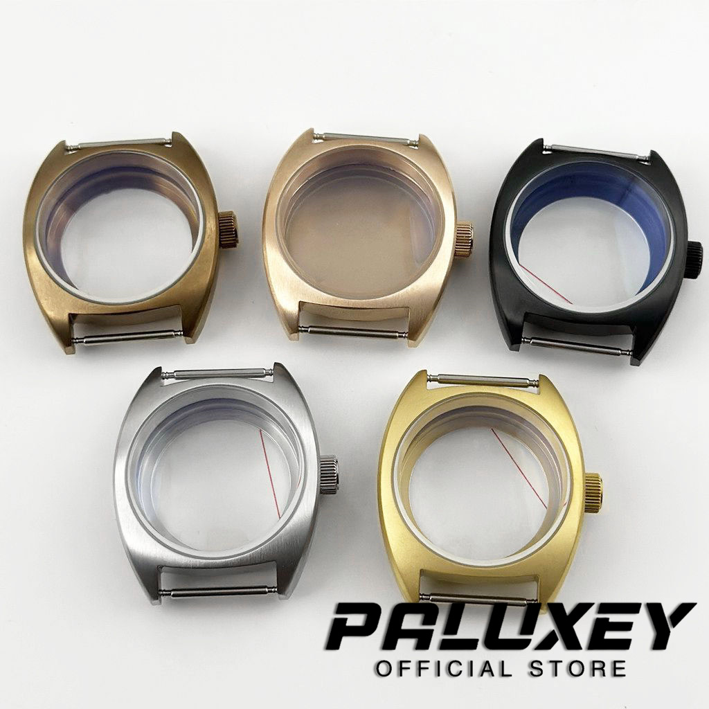 Bronze Case Watch - ダブルドーム型サファイアガラス NH35 36 ミリメートル/39 ミリメートル時計ケースフィット NH34