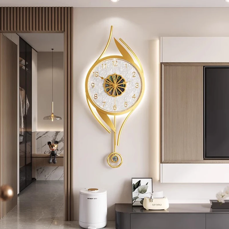 Luxury Watch Wall Clock - 壁時計,北欧スタイル,ミニマリスト,モダンアート,ファッション,豪華な部屋の装飾