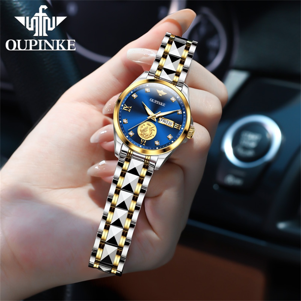 Luxury Watch Brands Logo - OUPINKE レディース腕時計 エレガント 高級 トップブランド オリジナル