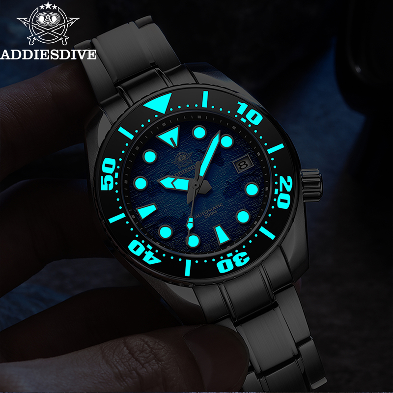 ADDIESDIVE トップブランド機械式時計セラミックベゼ - Luxury Watch Drawing のレビューと価格