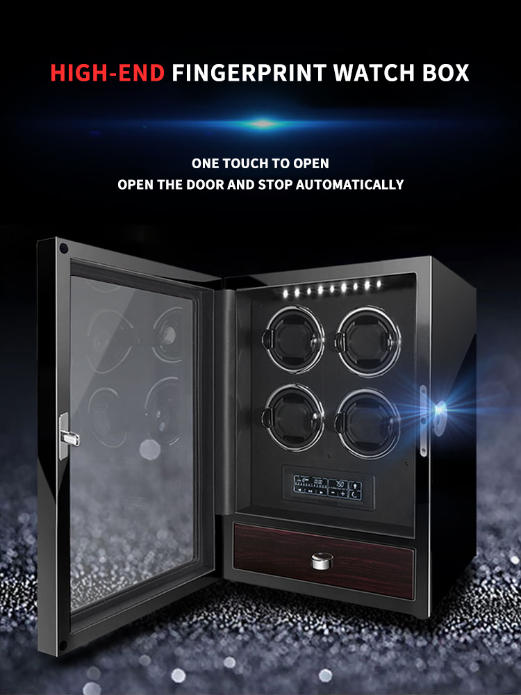 高級腕時計収納ケース - ロック付き自動巻き上げ機、時計コレ - Luxury Watch Winder Box のレビューと価格