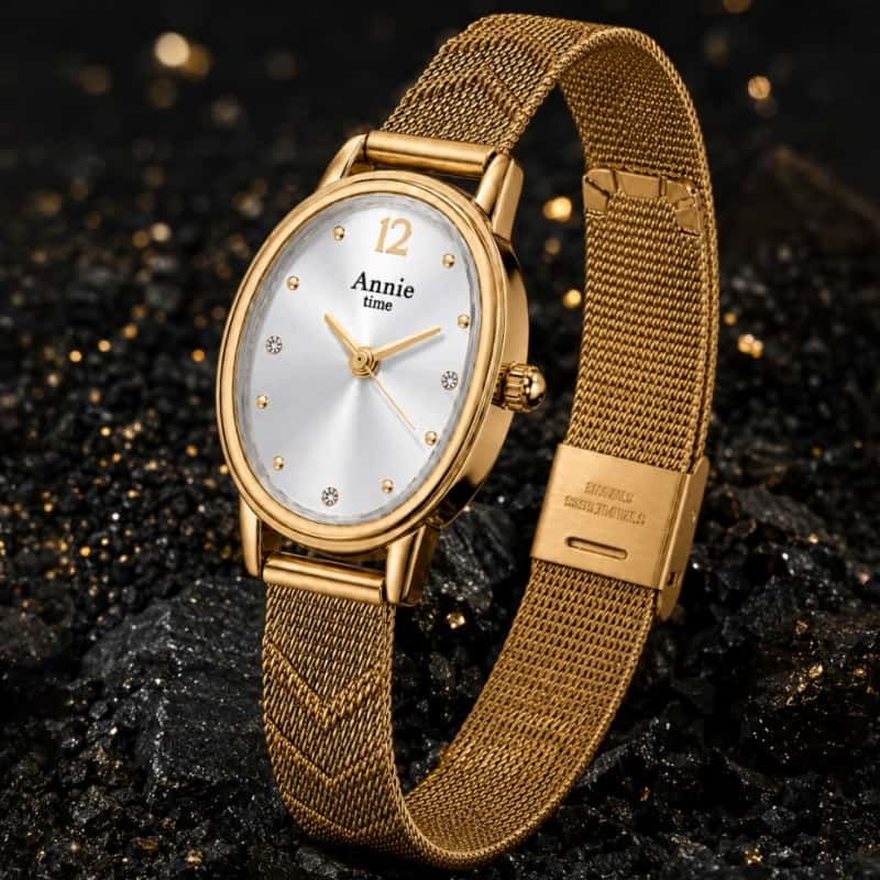 新しいライト高級レディース腕時計ファッションゴールドオーバル - Luxury Watch Gift For Her のレビューと価格