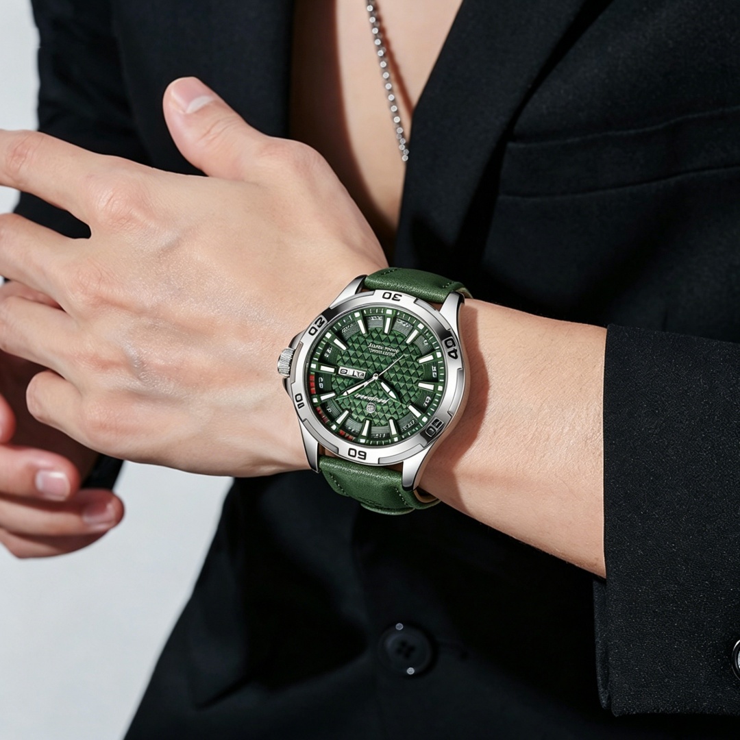 PAAZOMU 高級ブランドメンズ腕時計 ファッションクォー - Luxury Watch Mockup のレビューと価格