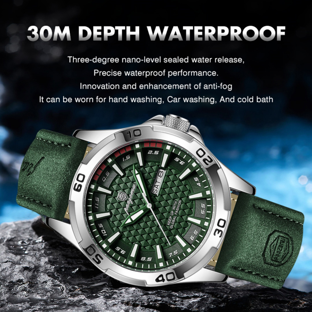 PAAZOMU 高級ブランドメンズ腕時計 ファッションクォー - Luxury Watch Mockup のレビューと価格