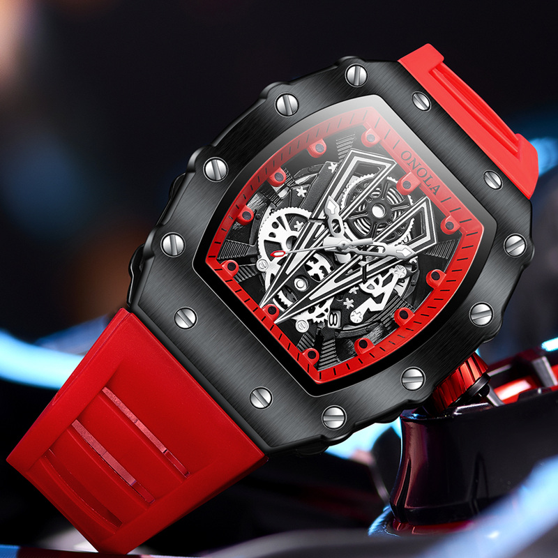 ONOLA 3826ブランド スポーツラグジュアリー トノー - Luxury Watch Mockup のレビューと価格