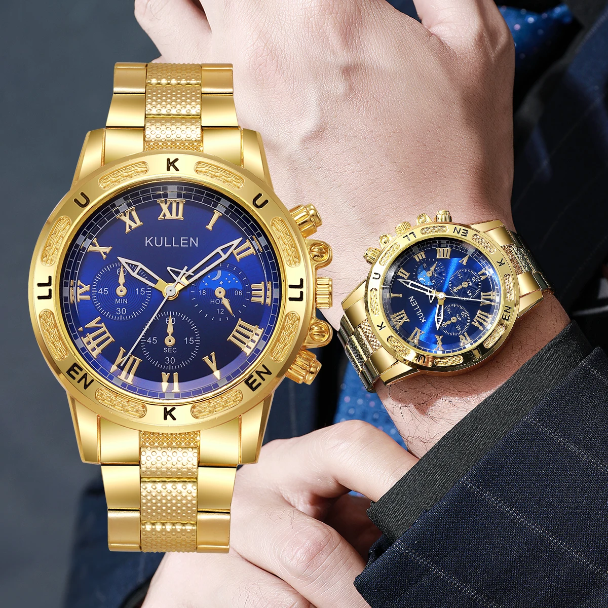 1PC サプライズミステリー腕時計ブラインドボックス-高級大 - Luxury Watch For Men のレビューと価格
