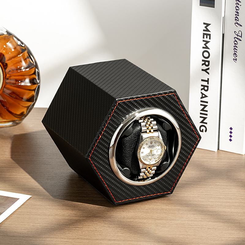 ミニシングル回転時計ワインダー、調整可能なモーター、マルチギ - Luxury Watch Winder Box のレビューと価格
