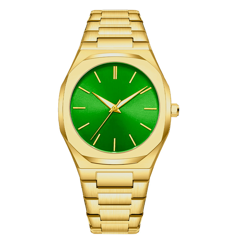 高級ラウンドスポーツメンズ腕時計 防水夜光クォーツステンレス - Luxury Watch Brands Logo のレビューと価格