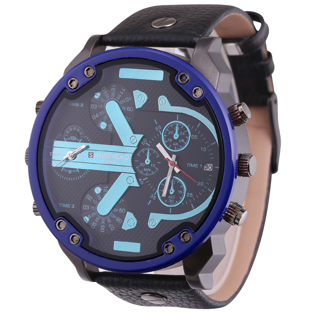 メンズ腕時計 2018 高級ブランドレザーストラップクォーツ - Luxury Watch Zone のレビューと価格