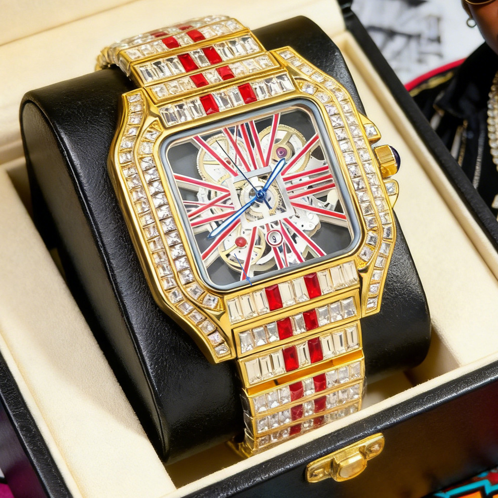 ロゴなし高品質アイスアウト2026ラグジュアリーブリンブリン - Luxury Watch Brands Logo のレビューと価格