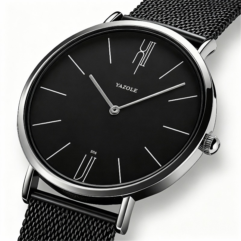シンプルなメンズファッションウォッチ トップブランド 高級ク - Luxury Watch Mockup のレビューと価格