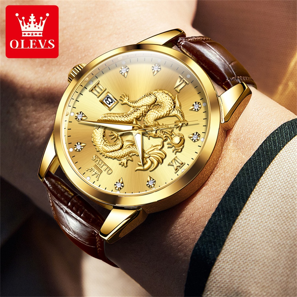 OLEVS トップブランドメンズ腕時計ファッションクォーツ高 - Luxury Watch In China のレビューと価格