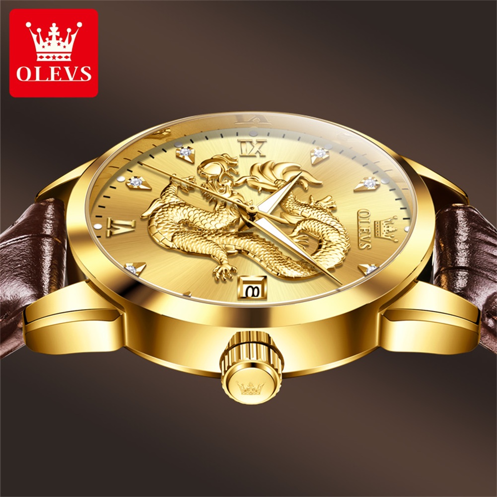 OLEVS トップブランドメンズ腕時計ファッションクォーツ高 - Luxury Watch In China のレビューと価格