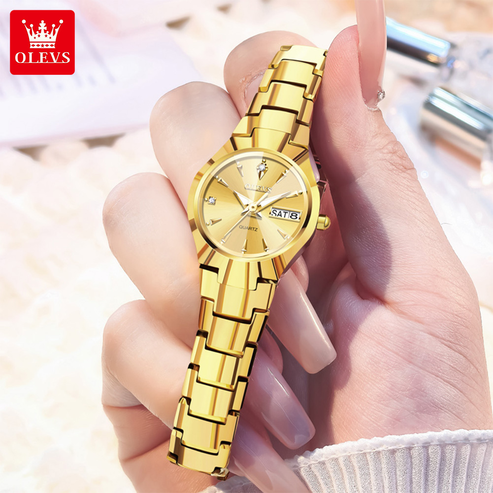 OLEVSレディース腕時計8697高級エレガントクォーツ腕時 - Luxury Watch Display のレビューと価格