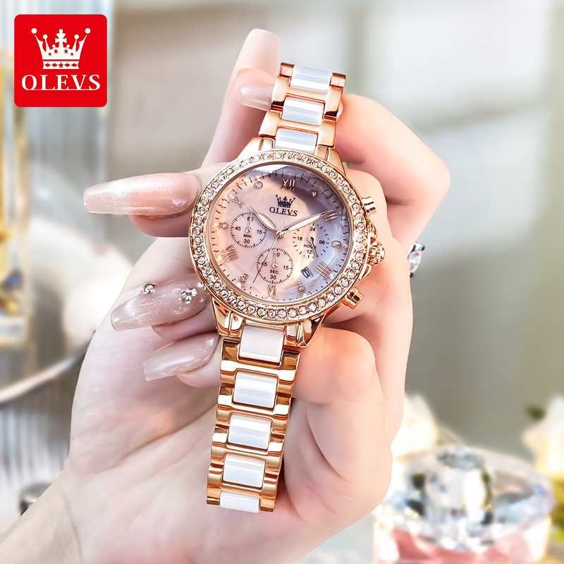 OLEVS 9999 女性の腕時計ブランドオリジナルエレガン - Luxury Watch Zone のレビューと価格