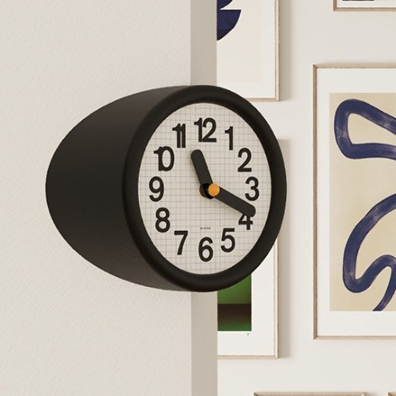 コーナー壁掛け時計装飾壁時計高級美的モダンインテリア時計サイ - Luxury Watch Wall Clock のレビューと価格