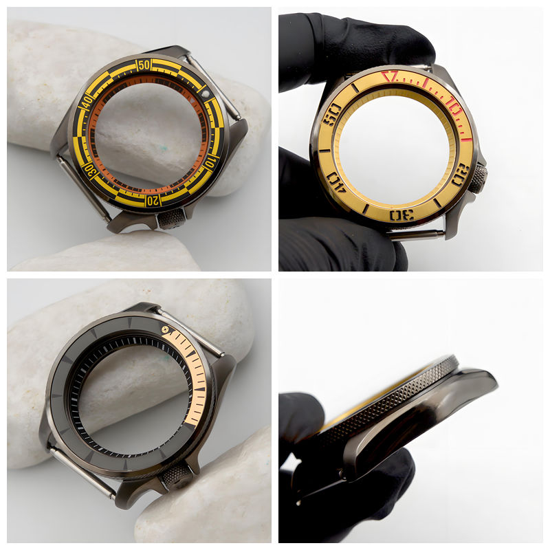 SKX007 SKX009 メンズ腕時計ケース ガンカラー  - Bronze Case Watch のレビューと価格
