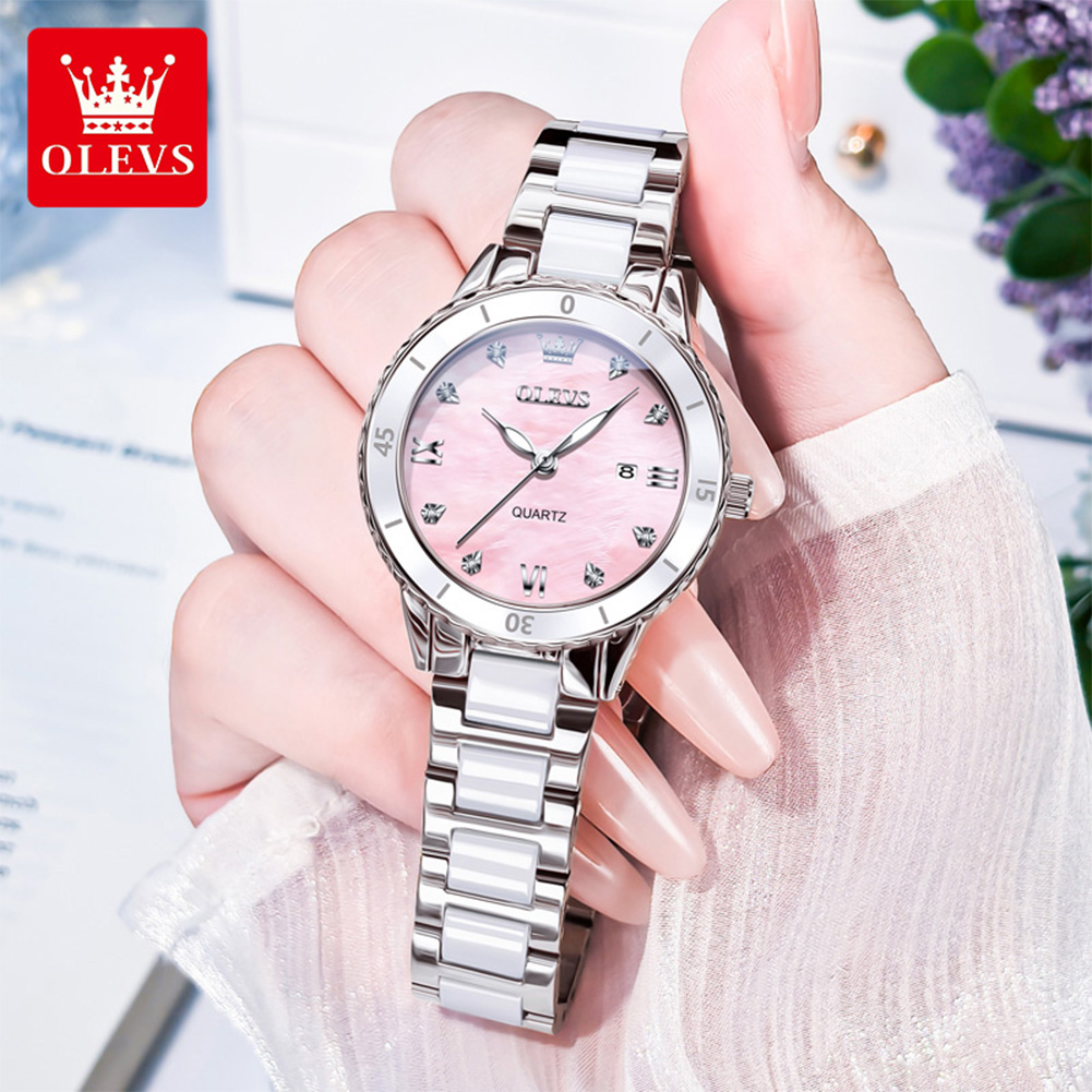 OLEVS 9985 レディース腕時計 高級プレミアムクォー - Luxury Watch Gift For Her のレビューと価格
