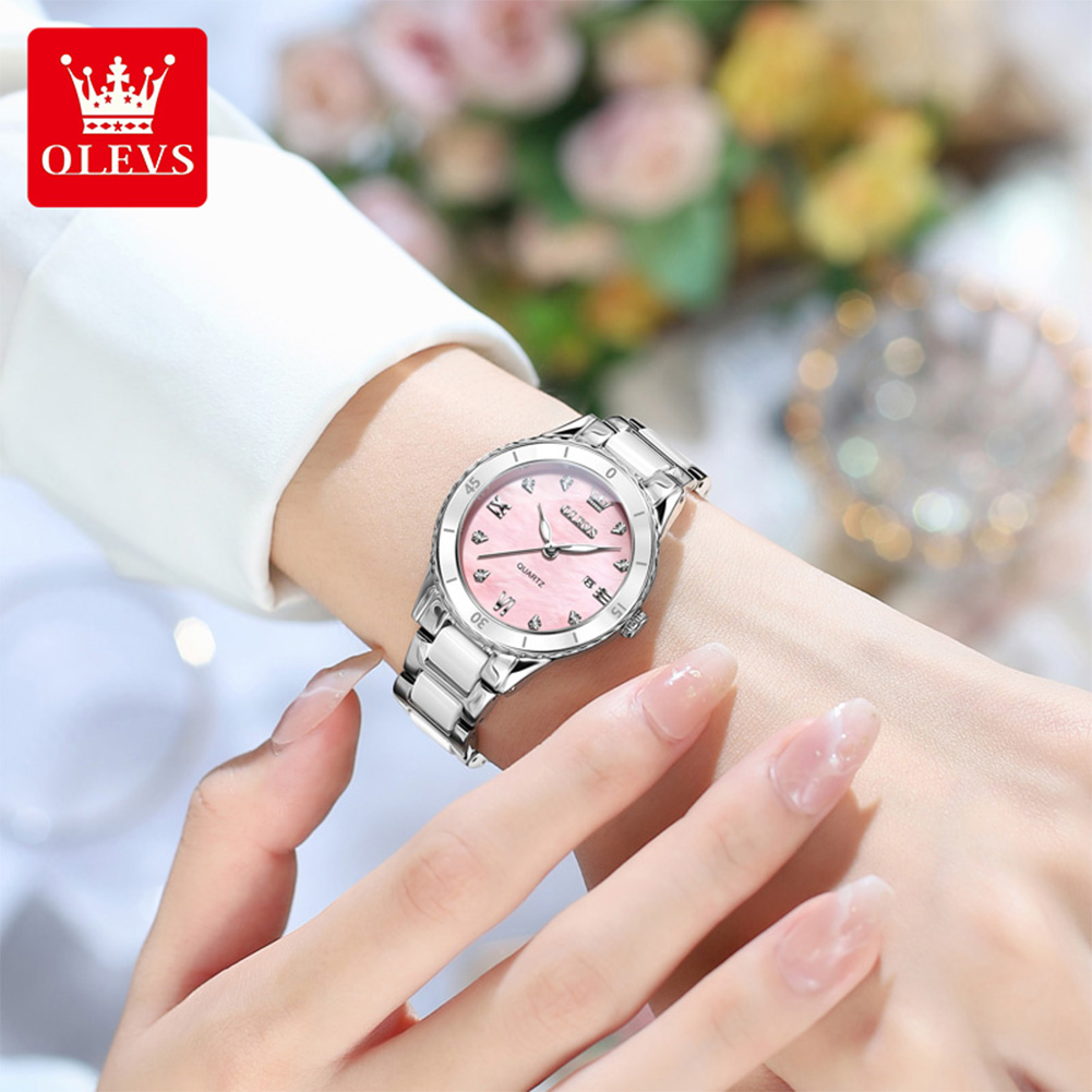 OLEVS 9985 レディース腕時計 高級プレミアムクォー - Luxury Watch Gift For Her のレビューと価格