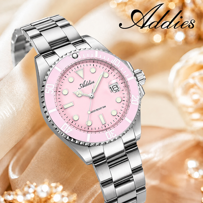 ADDIES 36 ミリメートル 50 メートル防水女性の腕 - Luxury Watch Holder のレビューと価格