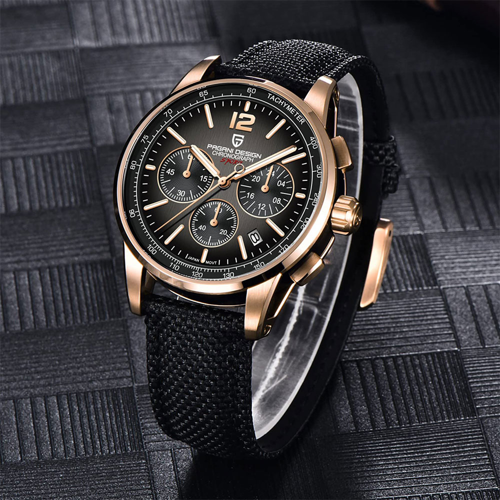 パガーニデザイン 新品 メンズ腕時計 41mm クロノグラフ - Luxury Watch Mockup のレビューと価格