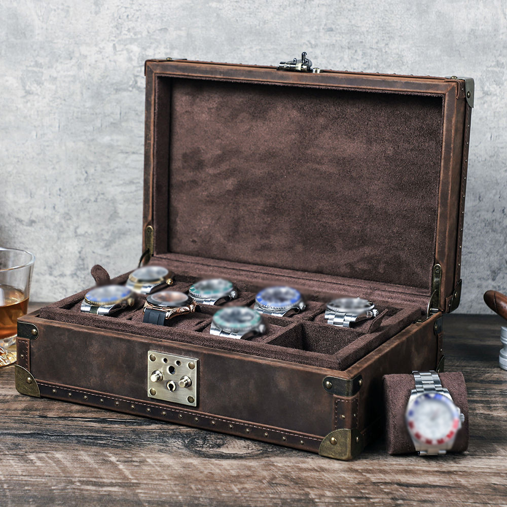 CONTACT'S FAMILY 8 レザーカスタムウォッチ - Luxury Watch Organizer のレビューと価格