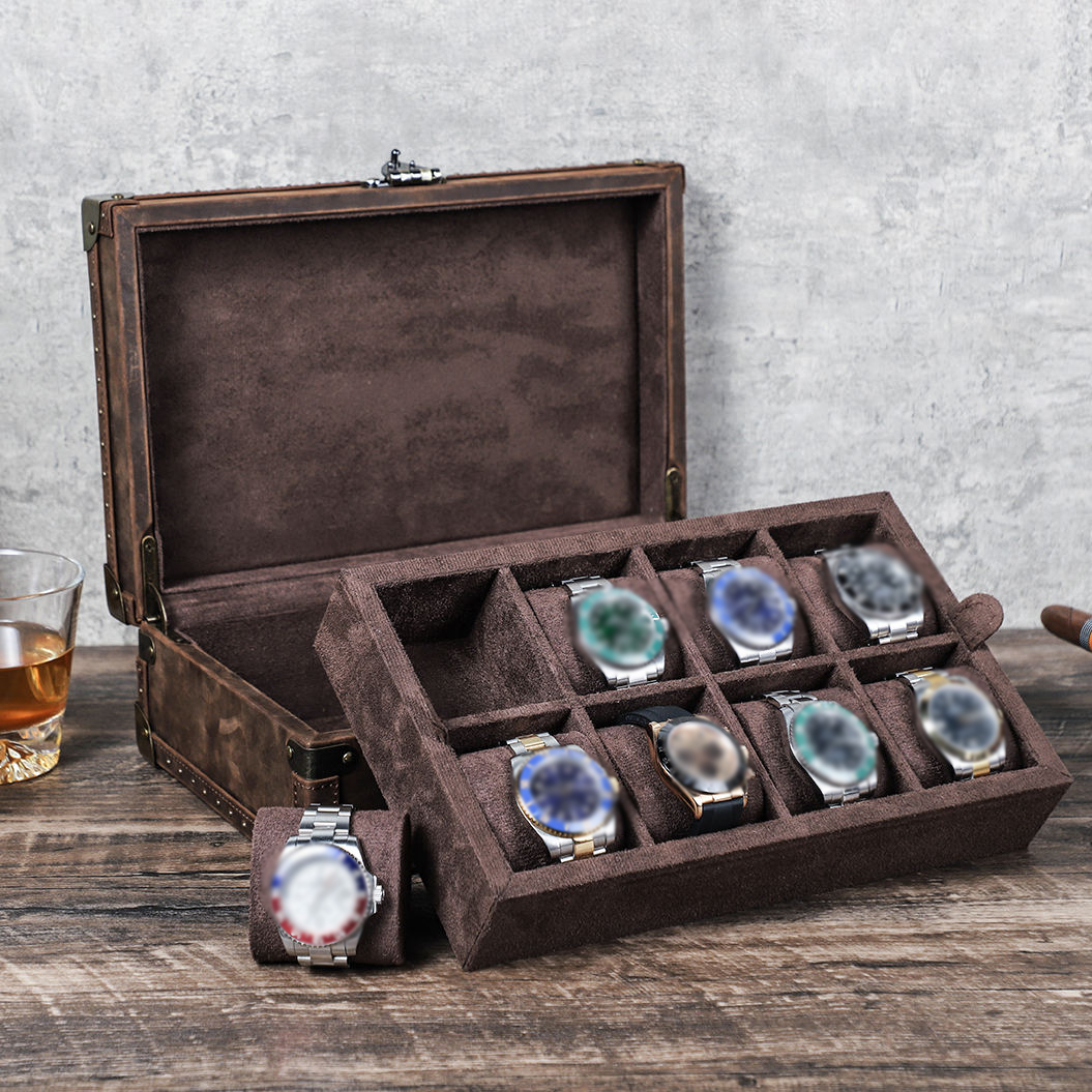CONTACT'S FAMILY 8 レザーカスタムウォッチ - Luxury Watch Organizer のレビューと価格