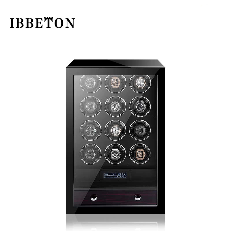 IBBETON 高級腕時計ワインダー 自動巻き時計用セーフテ - Luxury Watch Winder Box のレビューと価格