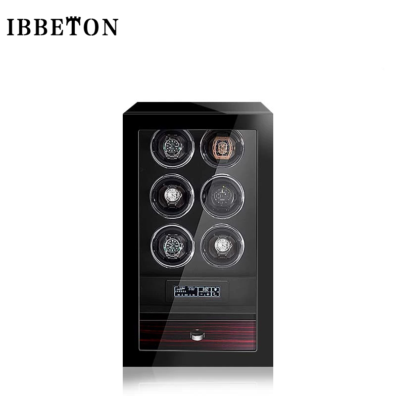 IBBETON 高級腕時計ワインダー 自動巻き時計用セーフテ - Luxury Watch Winder Box のレビューと価格
