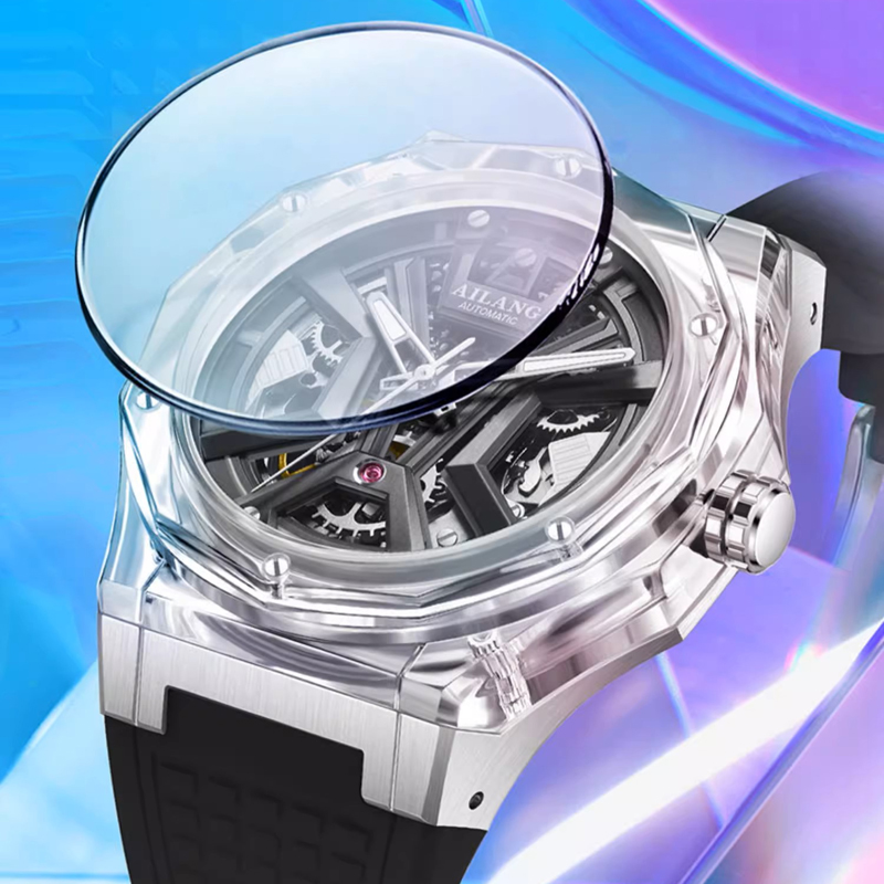 AILANG ブランドスポーツメンズ機械式時計の高級ラバース - Luxury Watch Rubber Strap のレビューと価格