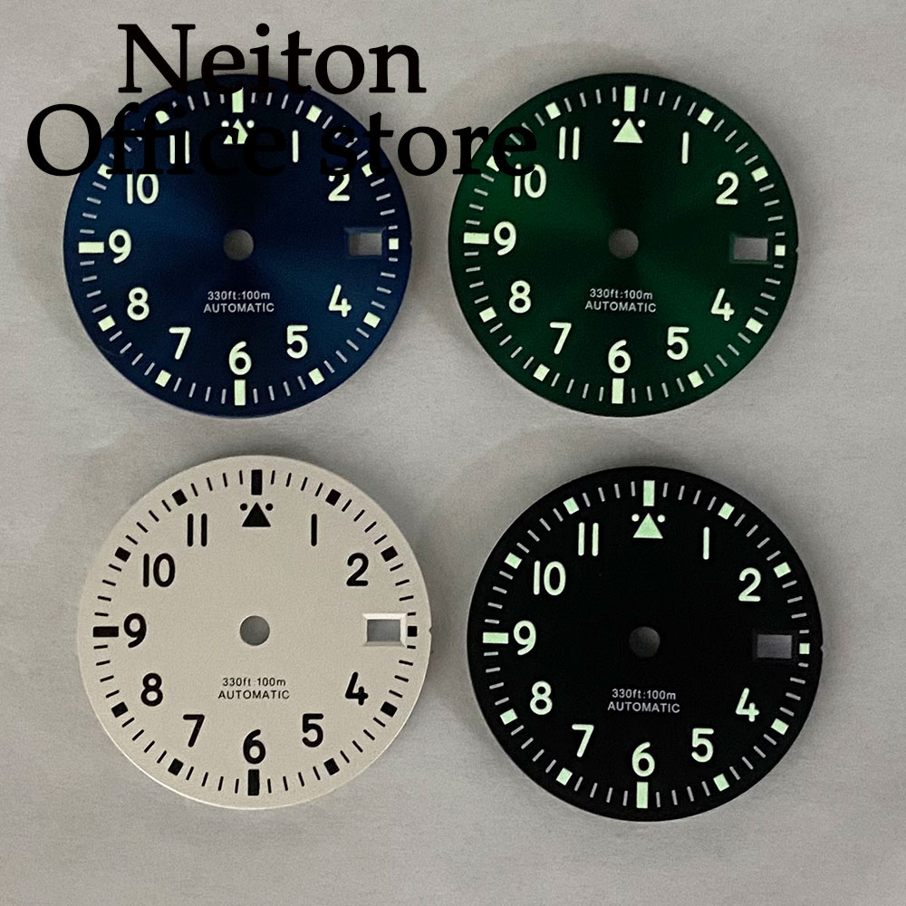 NEITON 29 ミリメートルブラックブルーグリーンホワイ - Bronze Case Watch のレビューと価格