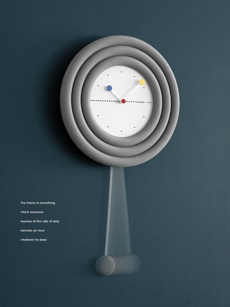 北欧風ペンデュラム壁掛け時計 モダンデザイン 高級感あふれる - Luxury Watch Wall Clock のレビューと価格