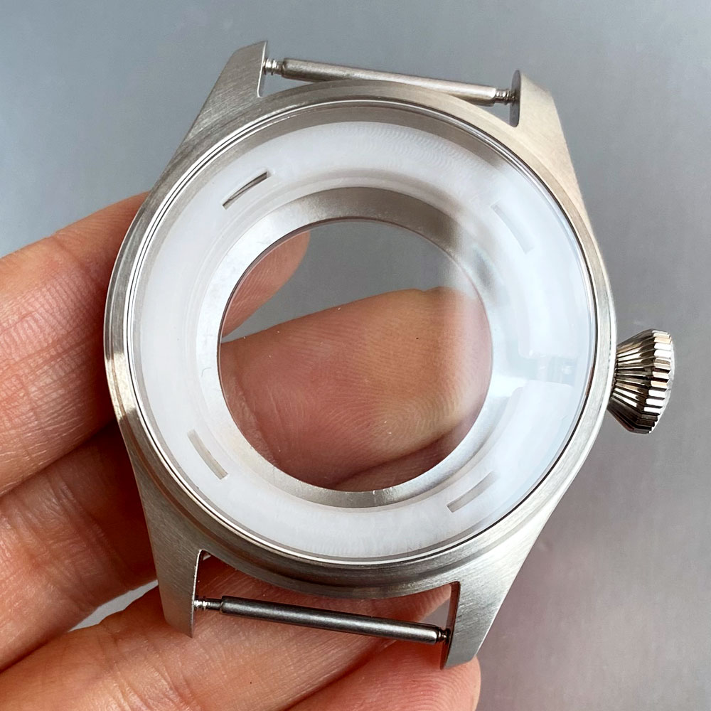 パイロットウォッチケースダイビング 43 ミリメートルチタン - Bronze Case Watch のレビューと価格