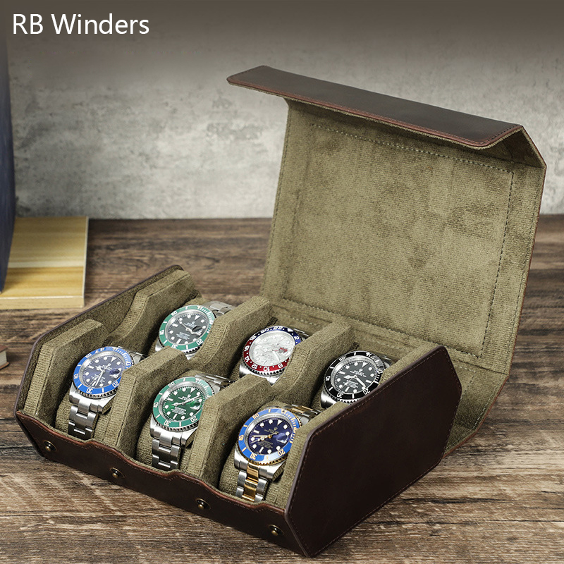OEMブランドロゴカスタマイズ高級腕時計収納ケースレザー6ス - Luxury Watch Brands Logo のレビューと価格