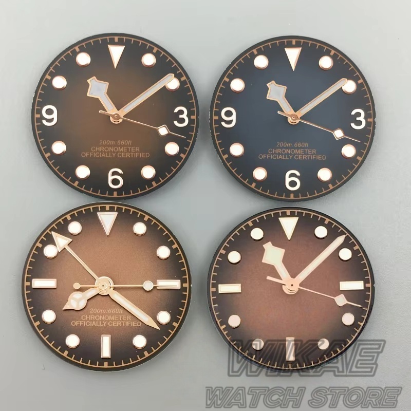 29mm グラデーションダイヤル ヴィンテージ ブラック ブ - Bronze Case Watch のレビューと価格