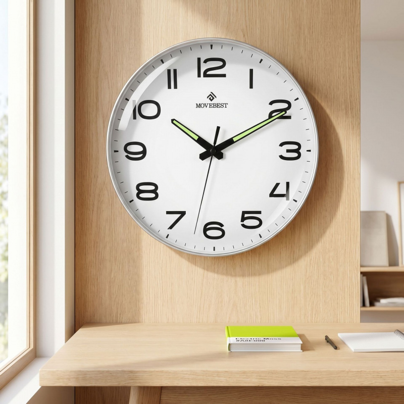ライトラグジュアリーミニマリスト12インチリビングルーム発光 - Luxury Watch Wall Clock のレビューと価格