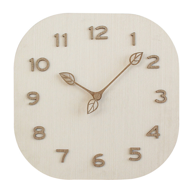 モダンな個性派壁掛け時計 シンプルな正方形 ライトラグジュア - Luxury Watch Wall Clock のレビューと価格
