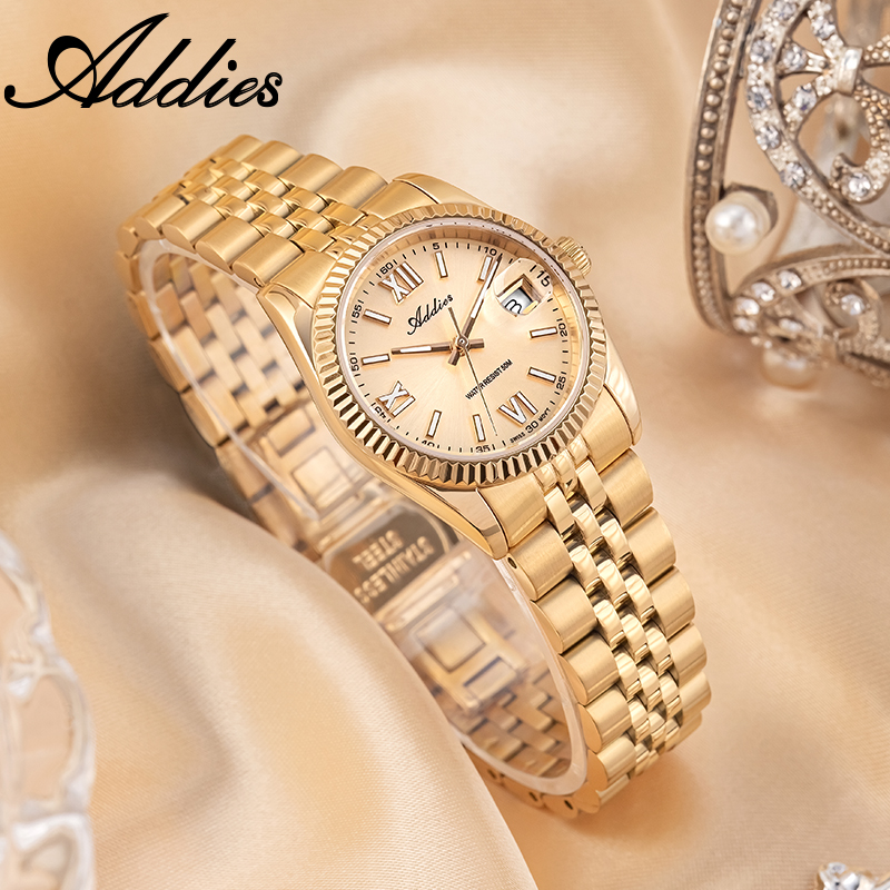 Addies 高級女性腕時計サファイアクリスタルステンレス鋼 - Luxury Watch Holder のレビューと価格
