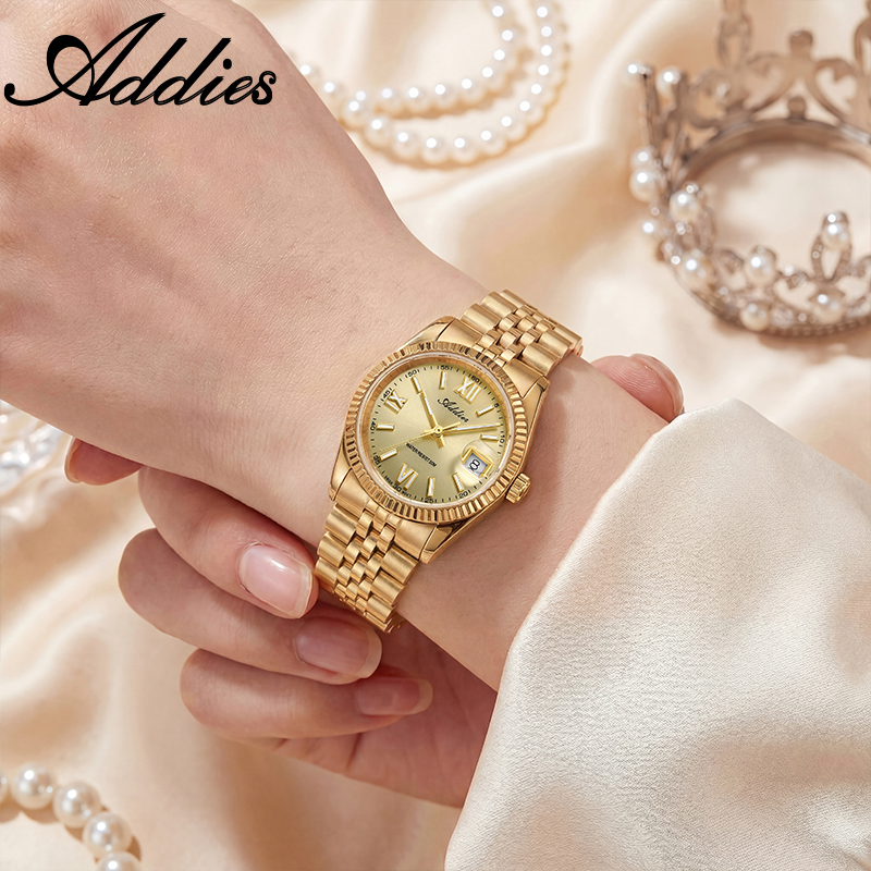 Addies 高級女性腕時計サファイアクリスタルステンレス鋼 - Luxury Watch Holder のレビューと価格