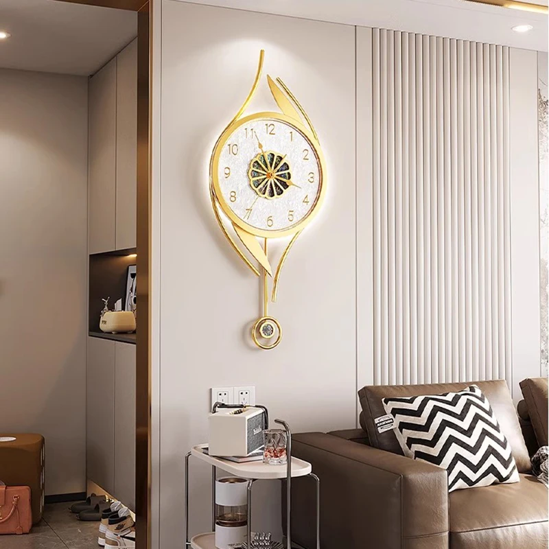 壁時計,北欧スタイル,ミニマリスト,モダンアート,ファッショ - Luxury Watch Wall Clock のレビューと価格