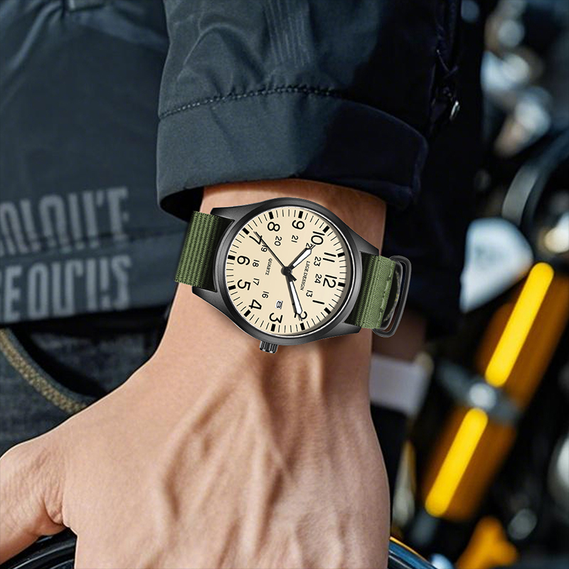 LIGE 2025 トップ新作クォーツ腕時計 アラビア数字  - Luxury Watch For Men のレビューと価格