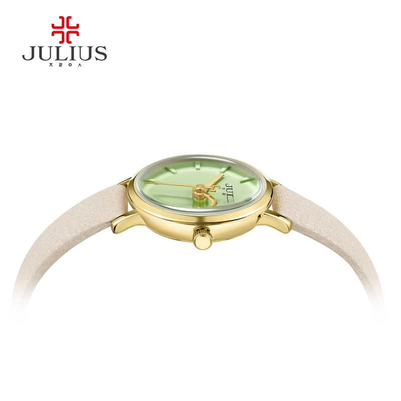 Julius-女性のための高級クォーツ時計,革ストラップ,耐 - Luxury Watch Brands Logo のレビューと価格