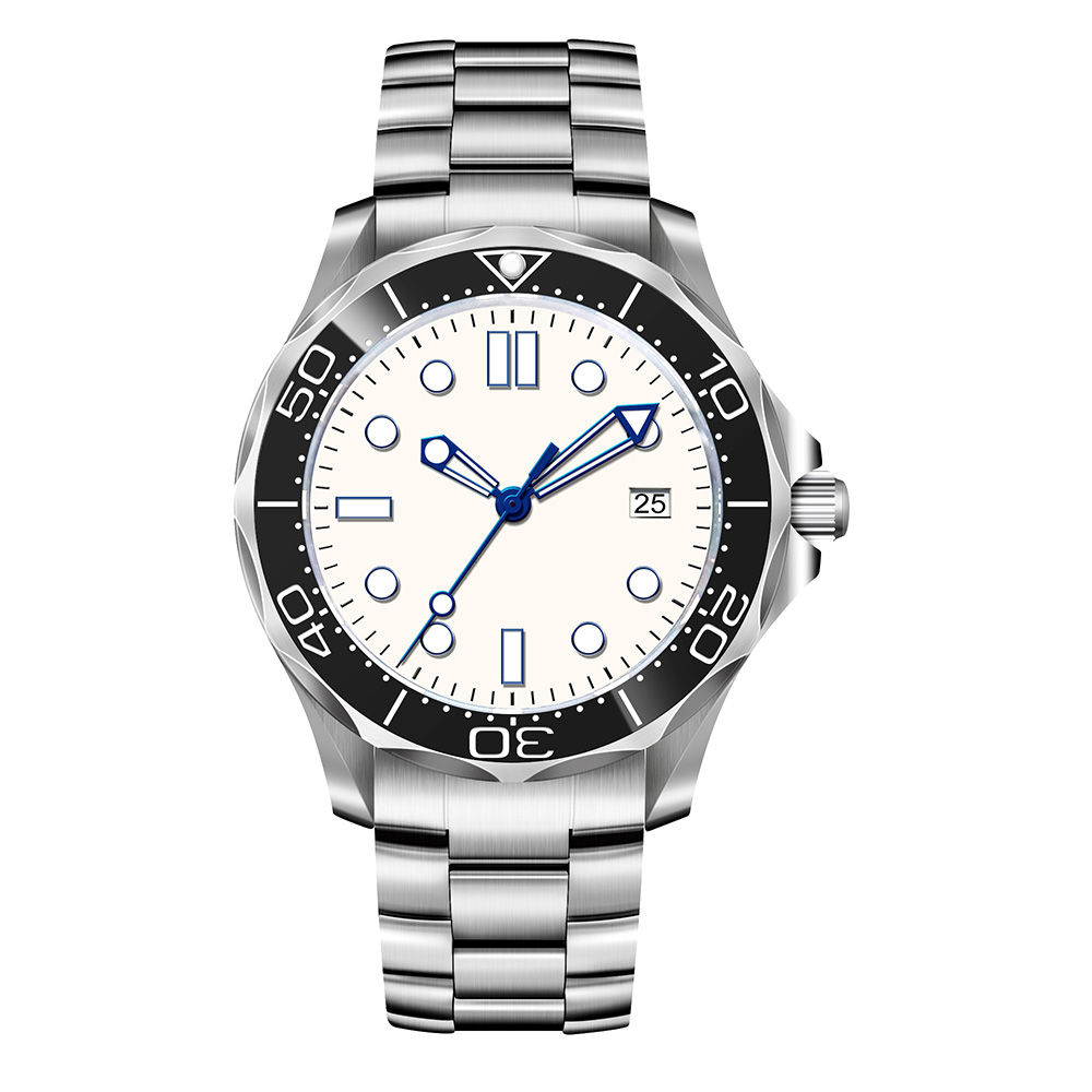 カスタムロゴ nh35 腕時計 41 ミリメートルサファイア - Luxury Watch Logos のレビューと価格