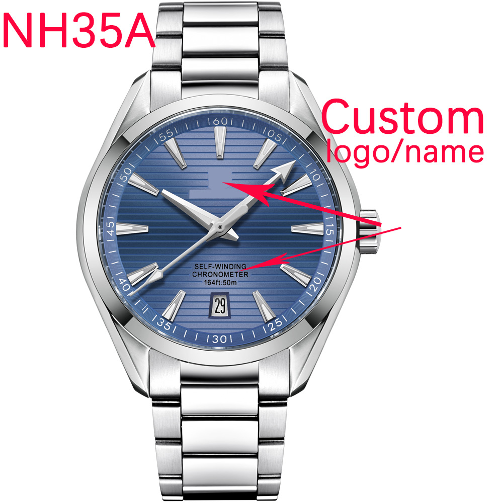 高級NH35ムーブメントカスタムロゴ41mmメンズスポーツ自 - Luxury Watch Logos のレビューと価格