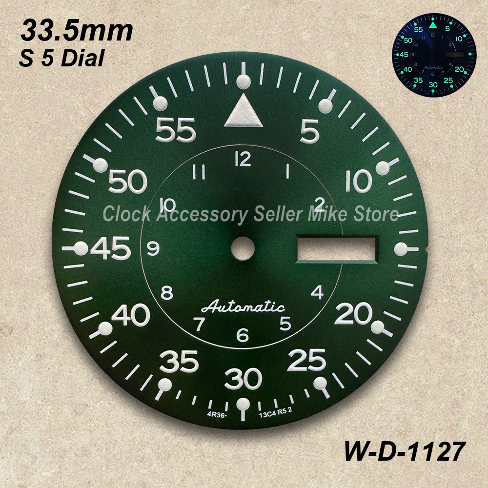 33.5mm サンレイS 5ダイヤル NH36/4R36ムー - Bronze Case Watch のレビューと価格