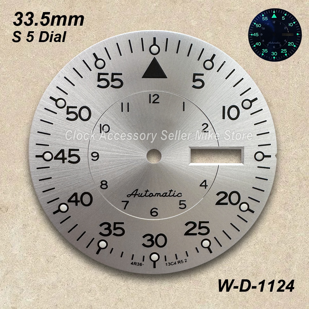 33.5mm サンレイS 5ダイヤル NH36/4R36ムー - Bronze Case Watch のレビューと価格