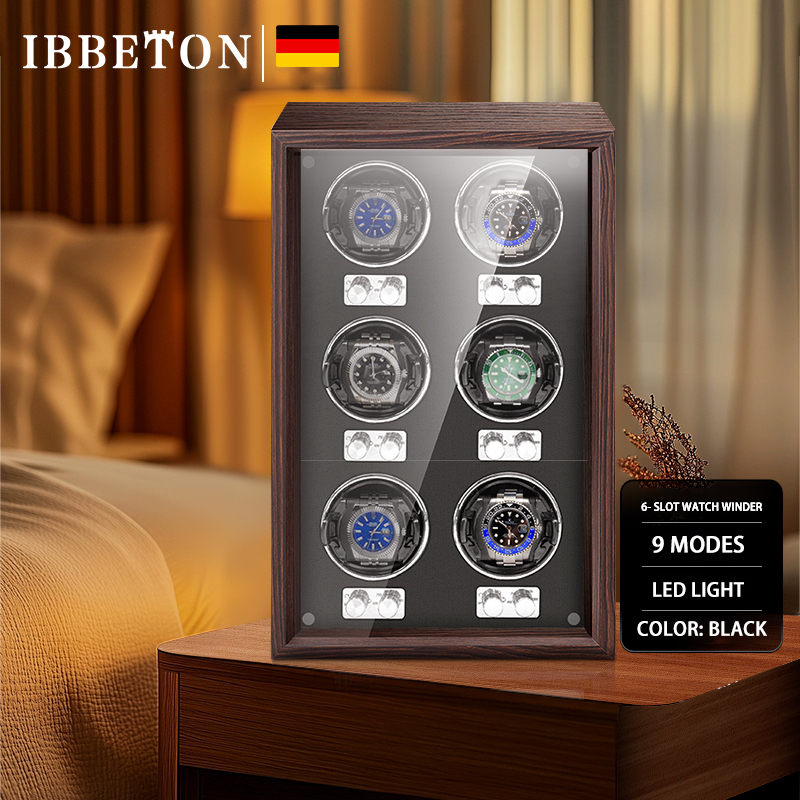 IBBETON 高級ブランド木製ウォッチワインダーハイエンド - Luxury Watch Winder Box のレビューと価格