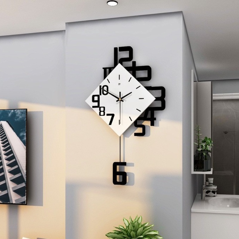 高級壁掛け時計 リビングルーム モダン シンプル 壁時計 デ - Luxury Watch Wall Clock のレビューと価格